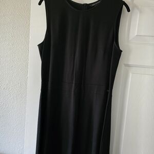 A/X Armani Exchange Classic Black Midi Dress